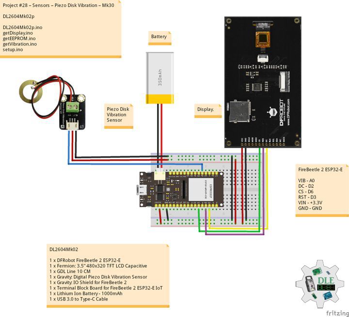 Piezo Disk Vibration