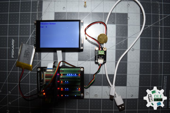 Piezo Disk Vibration