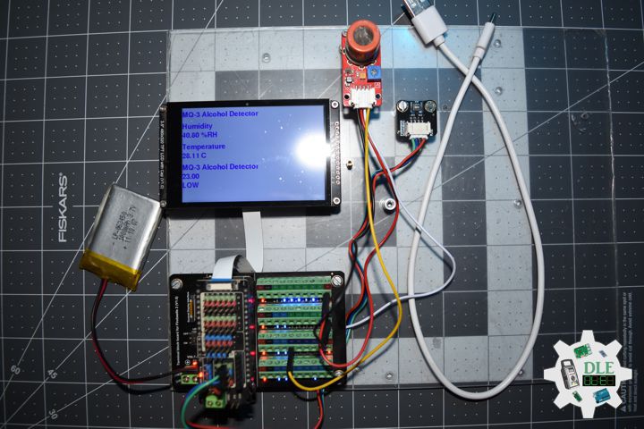 MQ-3 Alcohol Detector