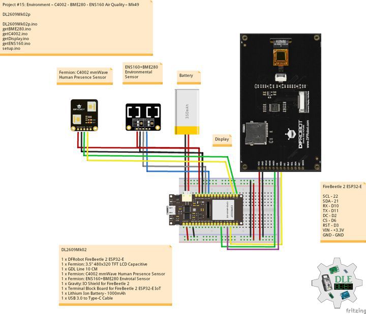 C4002 - BME280 - ENS160 Air Quality
